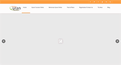 Desktop Screenshot of onlinequranteachers.com